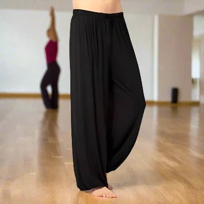 Pantalon décontracté pour homme - MenYogaPants™ - Noir - Coin du Yoga