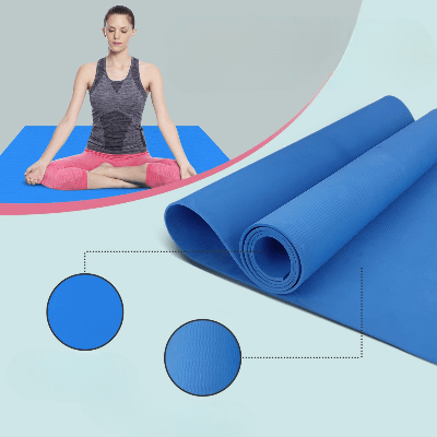 Tapis de Yoga - YogaMats™ - Bleu - Coin du Yoga